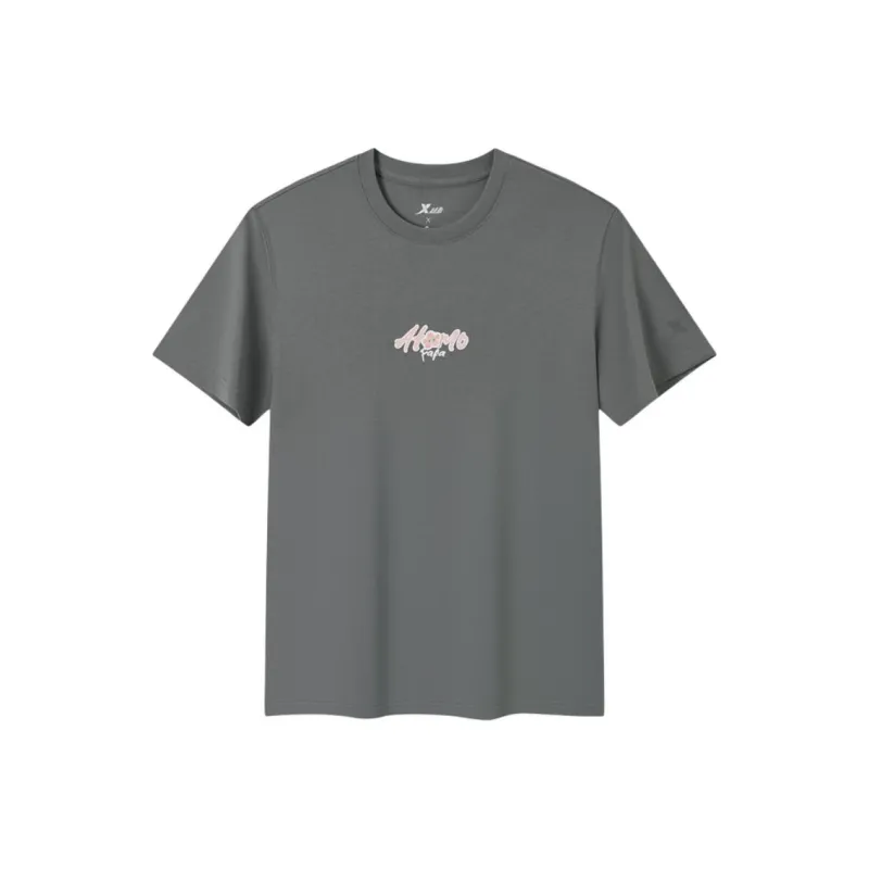 XTEP T Shirts Women's Gray-0