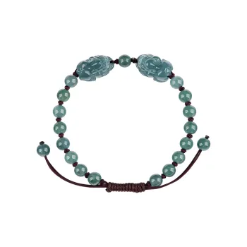 BYTHERE Glutinous Jade Bracelets Women's