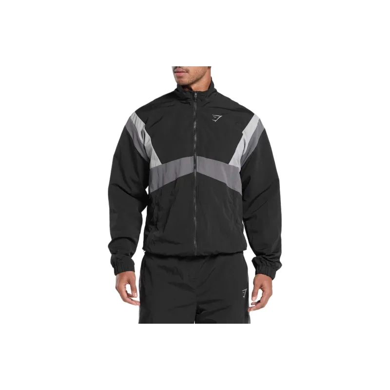 GYMSHARK Retro Track Jacket Regular Fit Jacket Men's-4