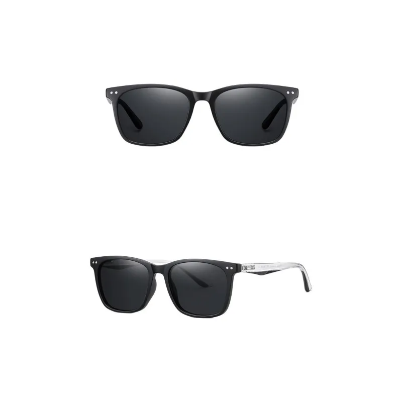 JEANSWEST TR90 Square Sunglasses Unisex-4