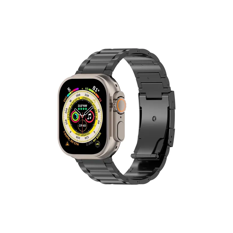 KVZUVUU Apple Compatibility Watch Band Metal-6