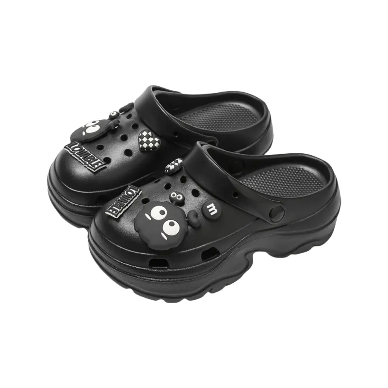 Love Of Wormwood Summer Slip Resistant Students' Eva Squashy And Bouncy Feeling Closed Toe Dormitory Home Slippers-22