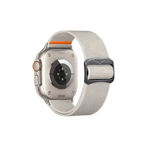 KVZUVUU Watch Band Apple Compatibility Genuine Leather Material