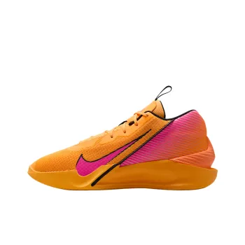 Nike G.T. Jump Academy Low Top Basketball Shoes Unisex Orange Pink