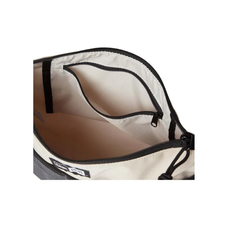 New Era Polyester Shoulder Bag, Crossbody Bag Unisex Beige & Gray-7