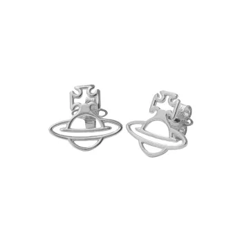 Vivienne Westwood Brass Earrings Women's Silver