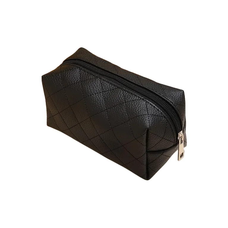 Love Of Wormwood Diamond Pattern Makeup Bags Waterproof, Super Light, Packable, Minimalist Style Design-7