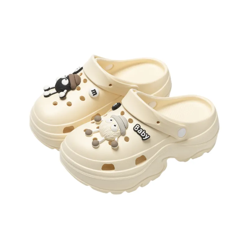 Love Of Wormwood Summer Slip Resistant Students' Eva Squashy And Bouncy Feeling Closed Toe Dormitory Home Slippers-14