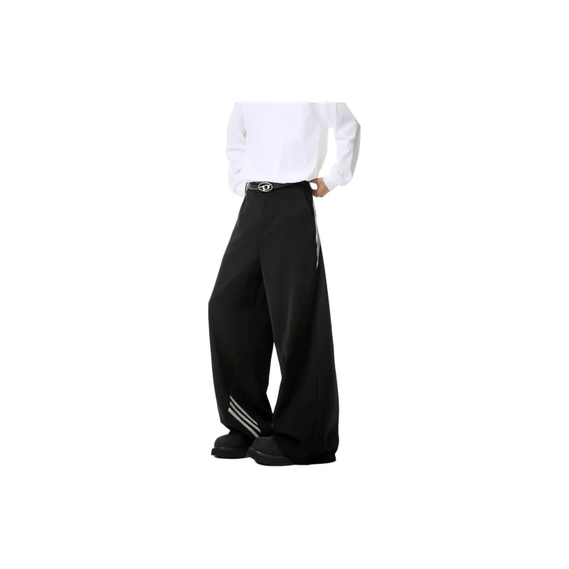 SZSX Casual Pants Unisex Black-0