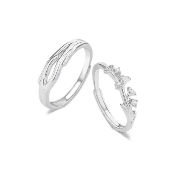 FANFRI Sterling Silver Rings Unisex