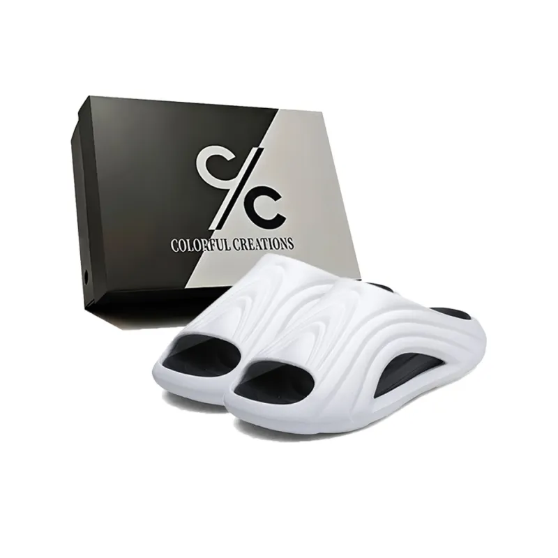 Colorful Creations EVA Quiet, Slip Resistant, Quick Dry Slide Slippers Men's Box-4