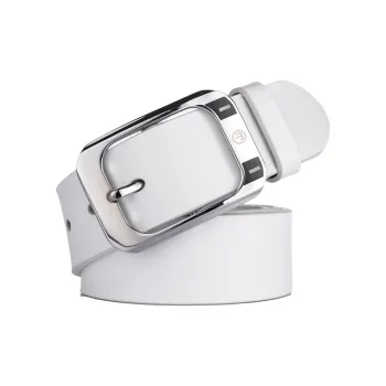 JEANSWEST Cow Split Leather Belts Men's 3.8cm