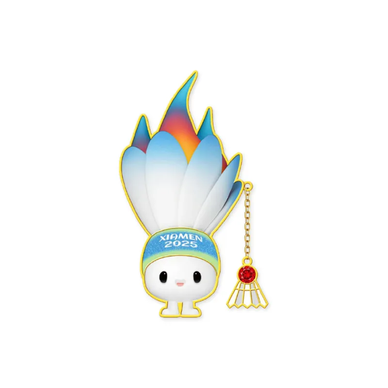 Sudirman Cup Mixed Team Championship Badminton Souvenirs Gold Unisex-1