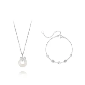 KUMET Chalcedony Necklaces Women's
