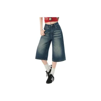 7 SEVFUN Denim Shorts Women's Vintage Blue