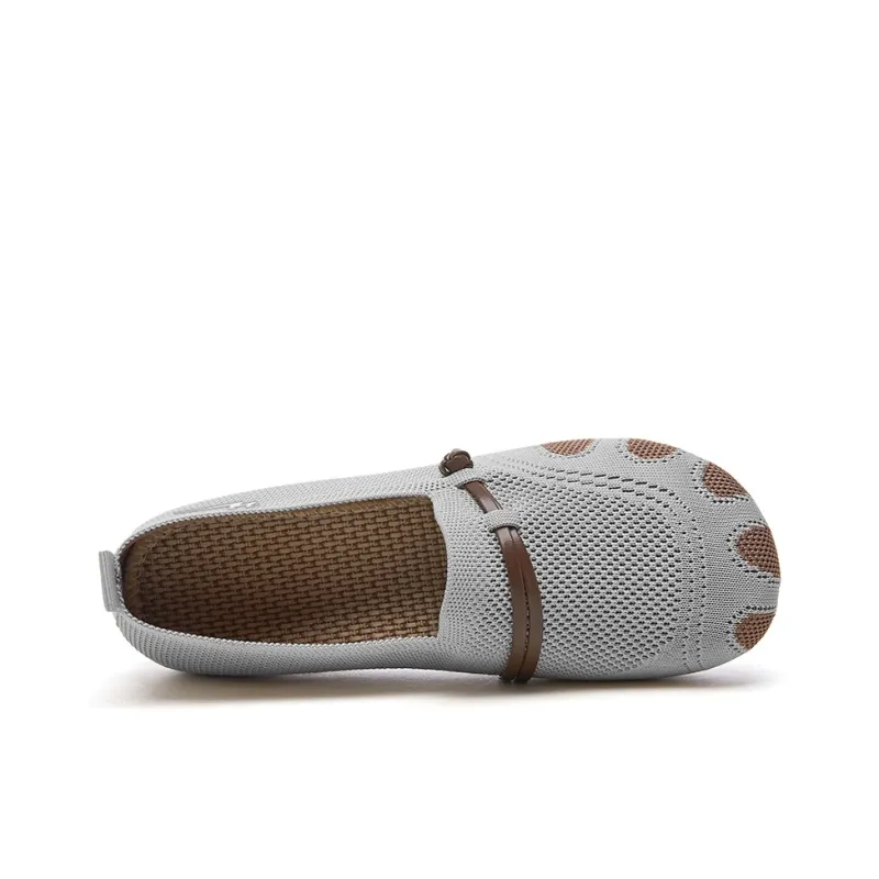 DOUBLE STAR 88 Flyknit Breathable Abrasion Resistant Slip Resistant Low Top Casual Shoes Women's-3