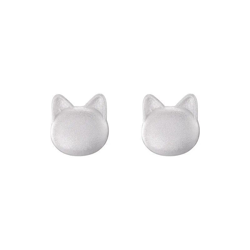 Happy Tide S925 Silver Stud Earrings Women's-0