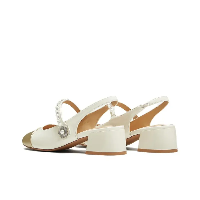 BASTO Chunky Heel High Heels Women's-7