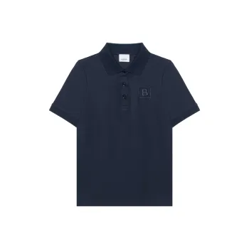 Burberry SS23 Polo Shirt Men's Marine Blue