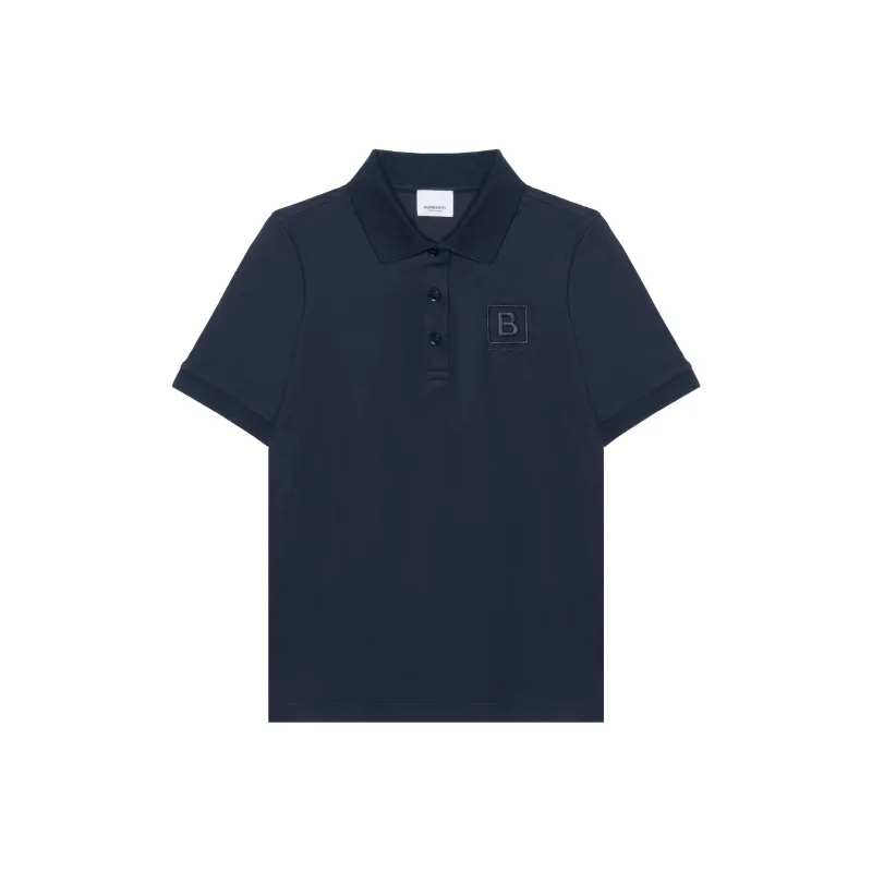 Burberry SS23 Polo Shirt Men's Marine Blue-0