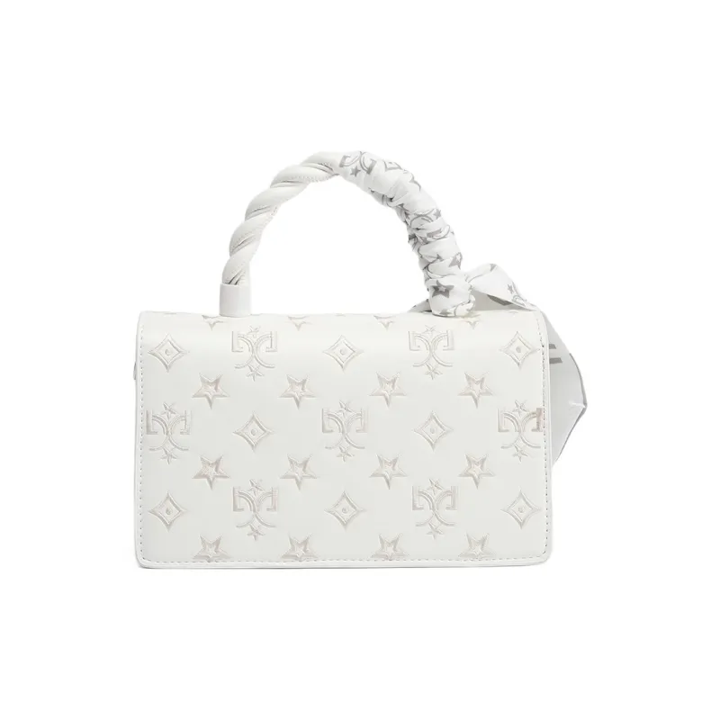 MISS GAIL Synthetic Leather Shoulder Bag, Crossbody Bag, Handbag Regular Women's Pink/White-21
