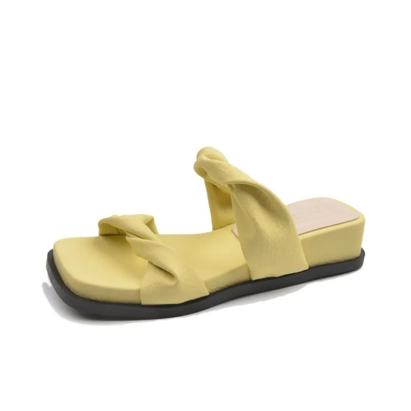 NUNZ Rubber Sole Abrasion Resistant Slide Slippers Women's-19