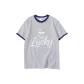 White Gray Navy Blue Edge