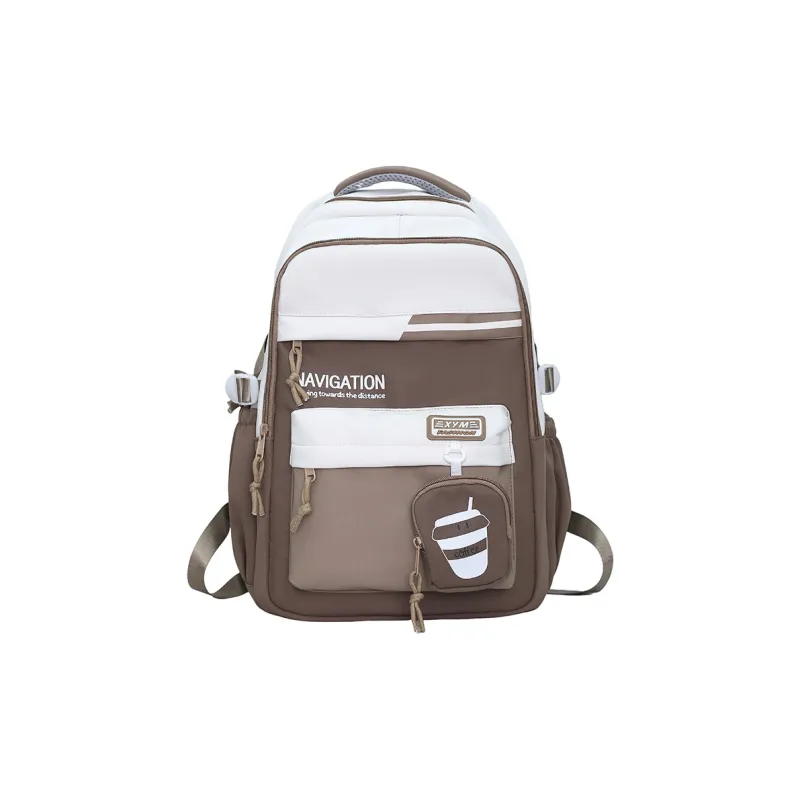Yalu Nylon Backpack Unisex Multicolor-6