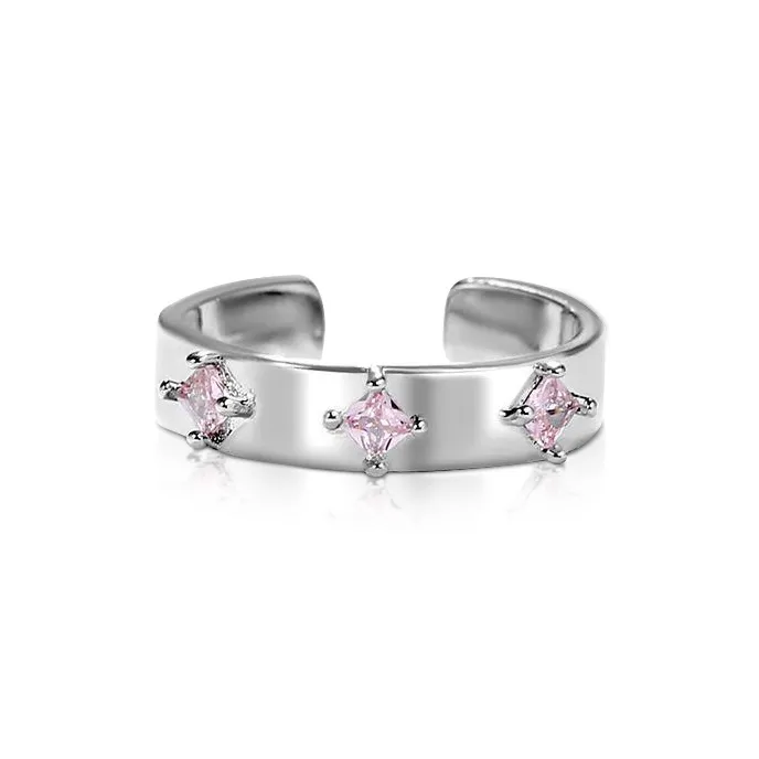 Thuban Ark Zircon Rings Women's-2