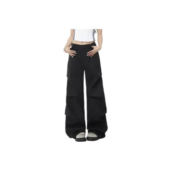 7 SEVFUN Casual Pants Unisex Black