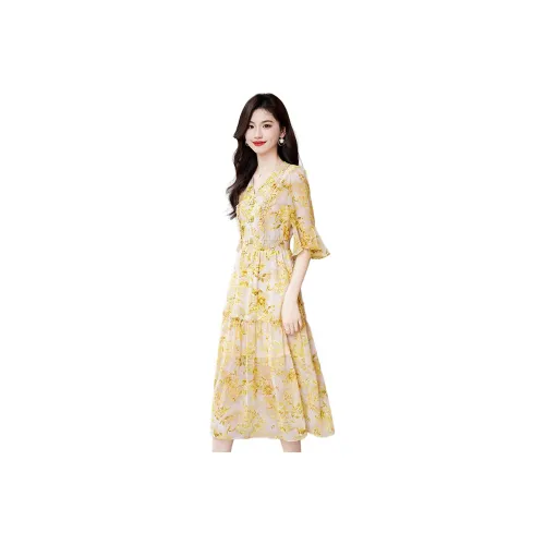 TEME Short Sleeved Dress Women's