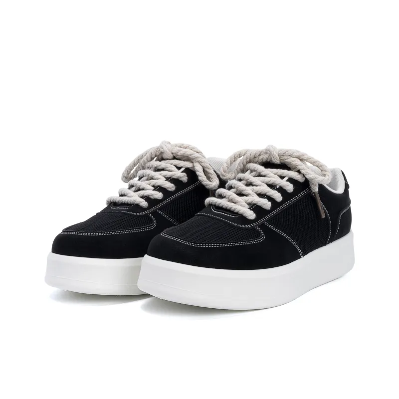 HUANQIU Year Of The Snake Limited Edition, Air Force 1 Anti Slip Wear Resistant Low Top Skateboard Shoes Men Black-4