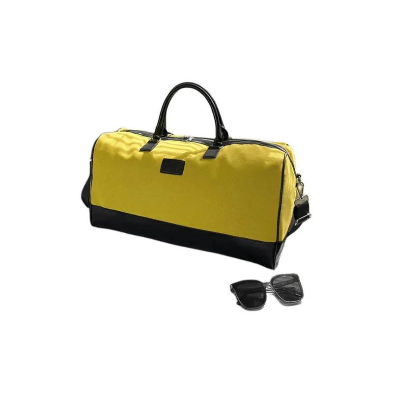 H YXIANG Fabric Travel Bag Unisex Multicolor-4