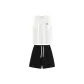 White+Black[Tank Top Clothing Sets]