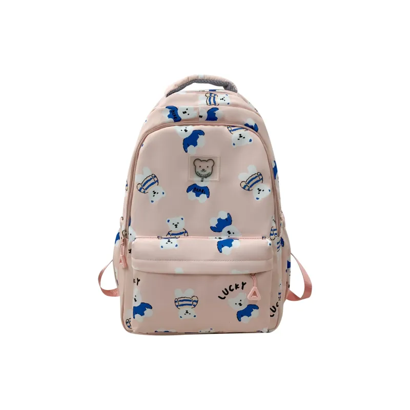 Yalu Nylon Backpack Unisex Multicolor-3