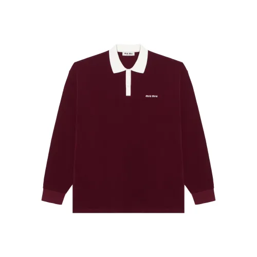 MIU MIU Polo Shirt Women's Fuchsia
