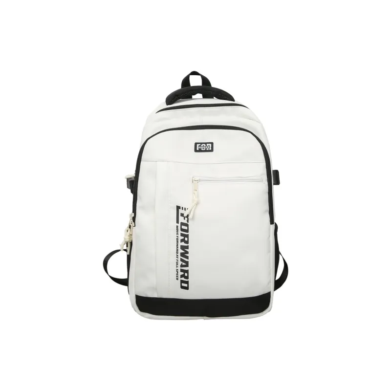 Yalu Nylon Backpack Unisex Multicolor-9