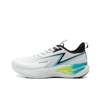 QIAODAN Anti Slip Wear Resistant Low Top Casual City Commute Running Shoes Men's Crescent Gray Black