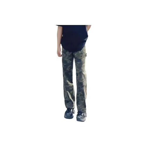 BLANC & ECLARE Jeans Unisex Camouflage