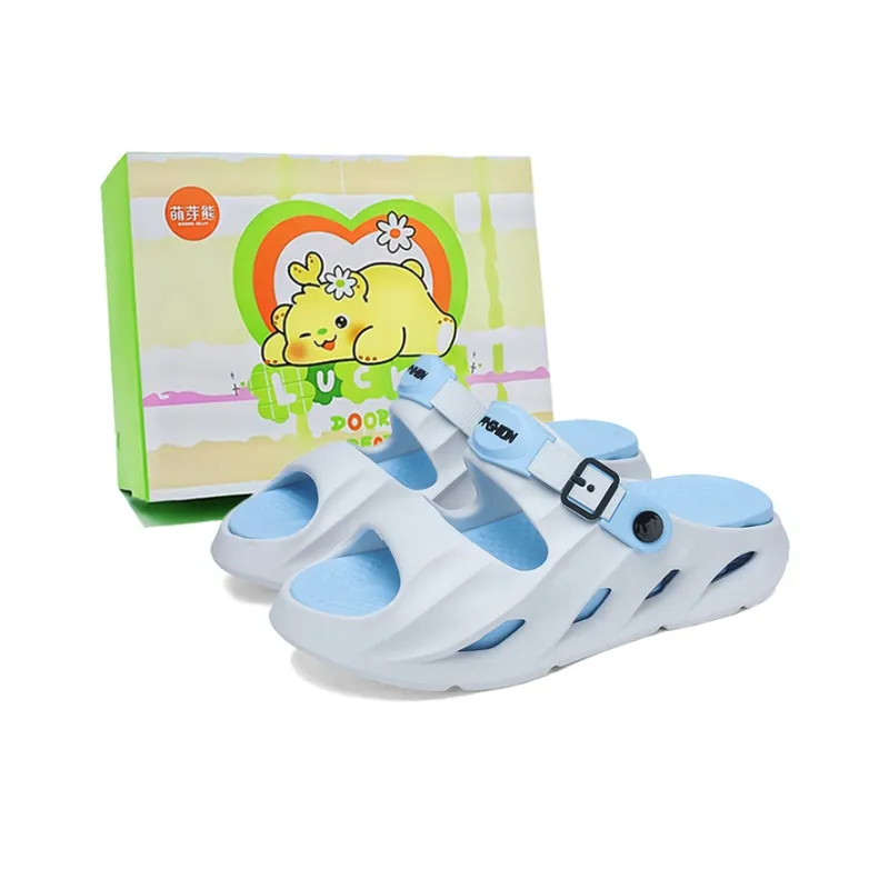 Budding Bear EVA Quiet Slip Resistant Odor Resistant Abrasion Resistant Slide Slippers Men's Box-8
