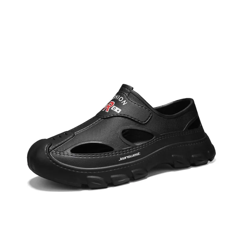 JEANSWEST Slip Resistant Odor Resistant Breathable Abrasion Resistant River Trekking Shoes Men's-5