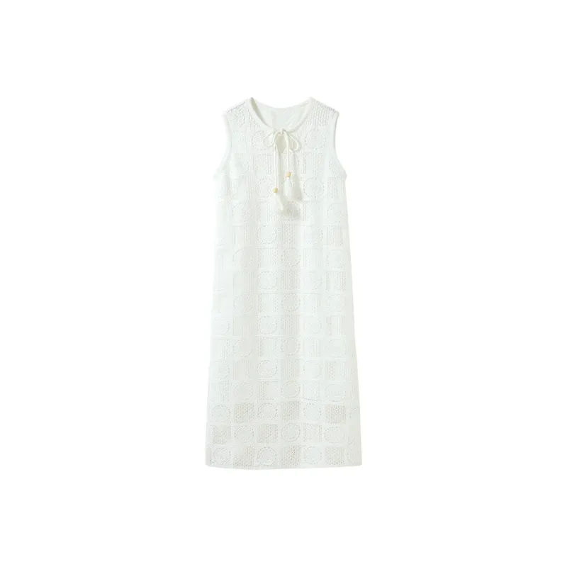 Hang Yi Court Sleeveless Dress Women's-0