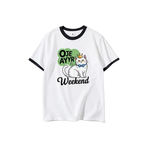 FAIRWHALE Drop Shoulder Sleeve T Shirt Women's