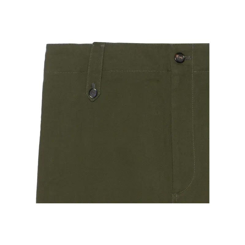 Alexander McQueen Casual Pants Men's Army Green-4