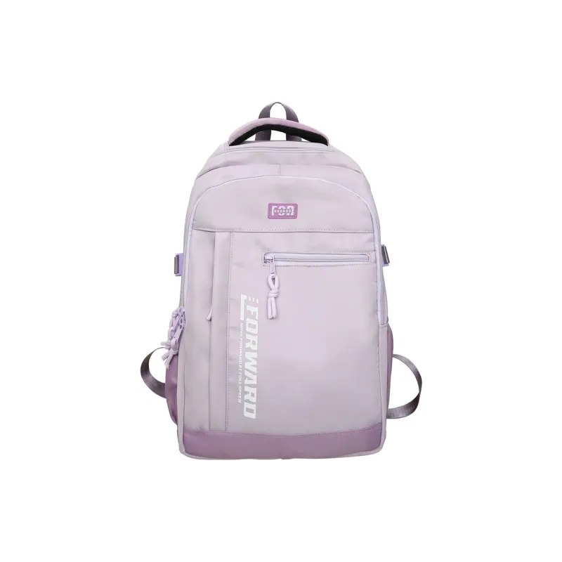 Yalu Nylon Backpack Unisex Multicolor-12
