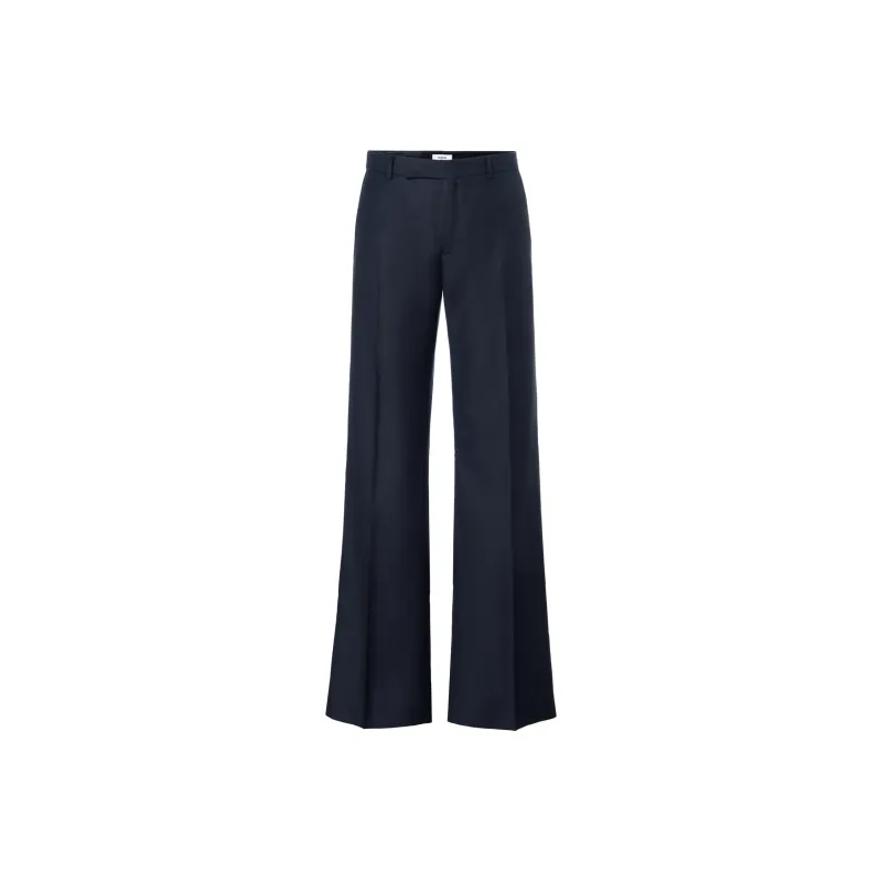CELINE SS24 Casual Pants Women's Dark Blue-0