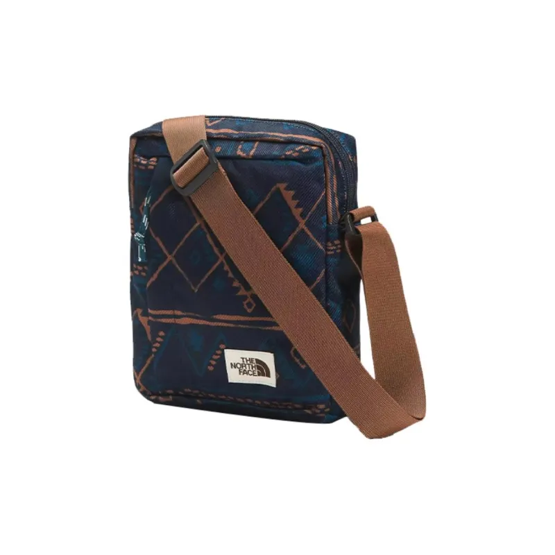 THE NORTH FACE Outdoor Bags Pinecone Brown Monterey Blue-1