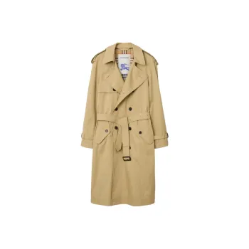 Burberry SS25 Trench Coat Men's Brown