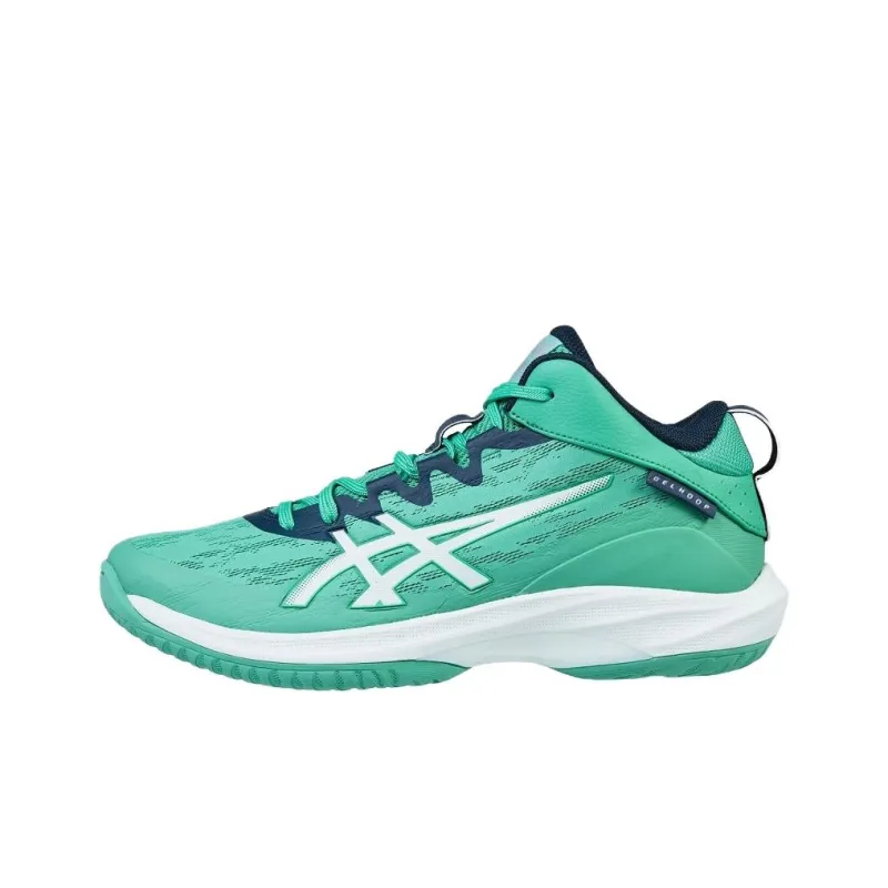 Asics GELHOOP V17 High Top Basketball Shoes Men's Green-0