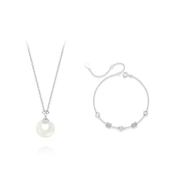KUMET Chalcedony Necklaces Women's